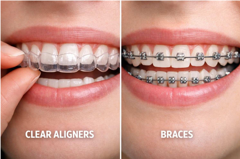 Braces or Clear Aligners in Viman Nagar: Which Is Right for You?